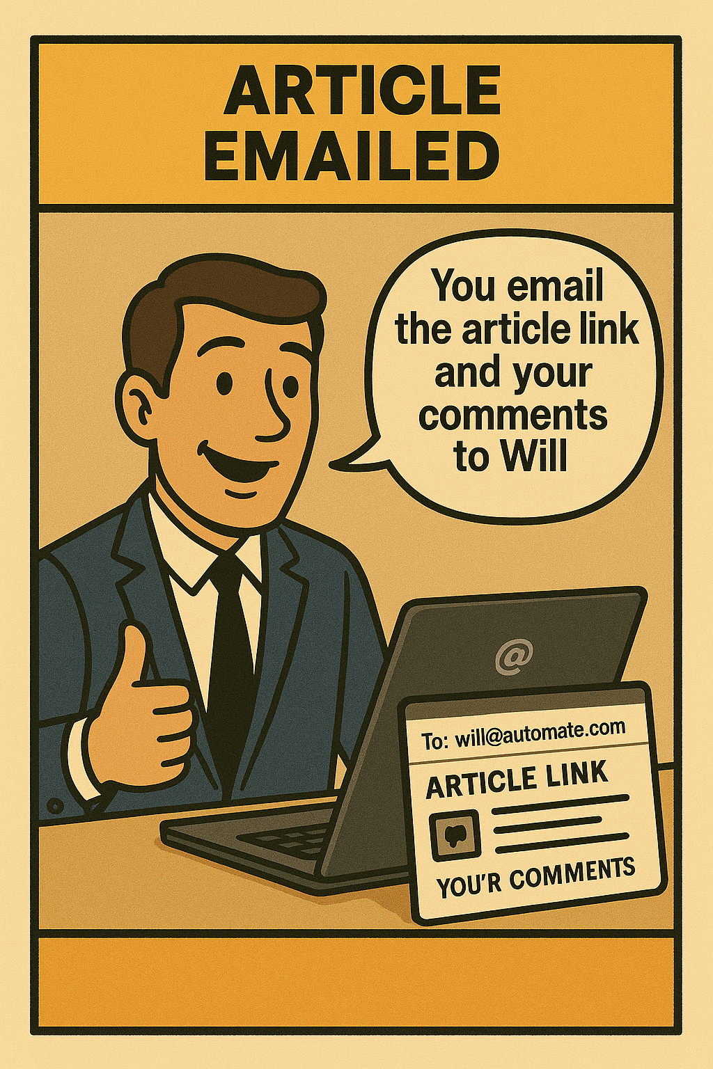 Panel 2: Collaboration via email link and comments